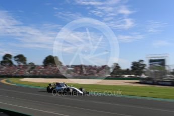 World © Octane Photographic Ltd. Formula 1 - Australian Grand Prix - Race. Lance Stroll - Williams Martini Racing FW40. Albert Park Circuit. Sunday 26th March 2017. Digital Ref: 1802LB1D6502