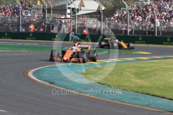 World © Octane Photographic Ltd. Formula 1 - Australian Grand Prix - Race. Fernando Alonso - McLaren Honda MCL32. Albert Park Circuit. Sunday 26th March 2017. Digital Ref: 1802LB1D6514