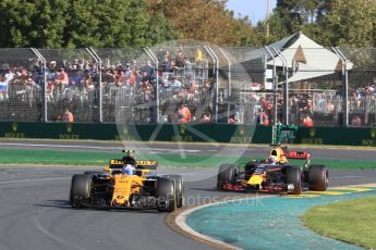 World © Octane Photographic Ltd. Formula 1 - Australian Grand Prix - Race. Jolyon Palmer - Renault Sport F1 Team R.S.17. Albert Park Circuit. Sunday 26th March 2017. Digital Ref: 1802LB1D6534