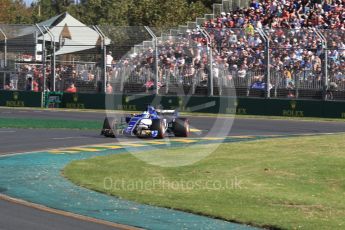 World © Octane Photographic Ltd. Formula 1 - Australian Grand Prix - Race. Marcus Ericsson – Sauber F1 Team C36. Albert Park Circuit. Sunday 26th March 2017. Digital Ref: 1802LB1D6553
