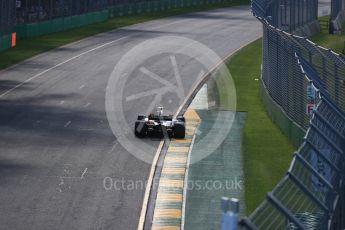 World © Octane Photographic Ltd. Formula 1 - Australian Grand Prix - Race. McLaren Honda MCL32. Albert Park Circuit. Sunday 26th March 2017. Digital Ref: 1802LB1D6699