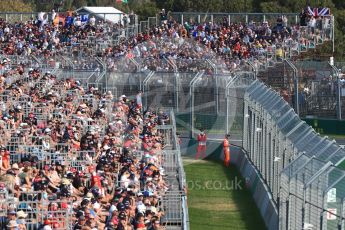 World © Octane Photographic Ltd. Formula 1 - Australian Grand Prix - Race. Fans. Albert Park Circuit. Sunday 26th March 2017. Digital Ref: 1802LB1D6752