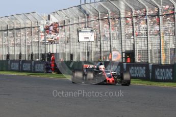 World © Octane Photographic Ltd. Formula 1 - Australian Grand Prix - Race. Kevin Magnussen - Haas F1 Team VF-17. Albert Park Circuit. Sunday 26th March 2017. Digital Ref: 1802LB1D6825