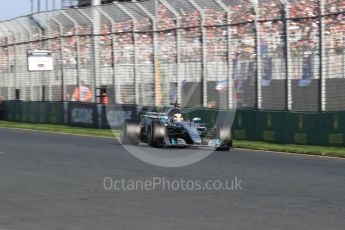 World © Octane Photographic Ltd. Formula 1 - Australian Grand Prix - Race. Lewis Hamilton - Mercedes AMG Petronas F1 W08 EQ Energy+. Albert Park Circuit. Sunday 26th March 2017. Digital Ref: 1802LB1D6922