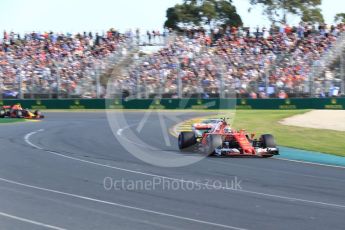 World © Octane Photographic Ltd. Formula 1 - Australian Grand Prix - Race. Kimi Raikkonen - Scuderia Ferrari SF70H. Albert Park Circuit. Sunday 26th March 2017. Digital Ref: 1802LB2D5632