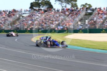 World © Octane Photographic Ltd. Formula 1 - Australian Grand Prix - Race. Carlos Sainz - Scuderia Toro Rosso STR12. Albert Park Circuit. Sunday 26th March 2017. Digital Ref: 1802LB2D5652