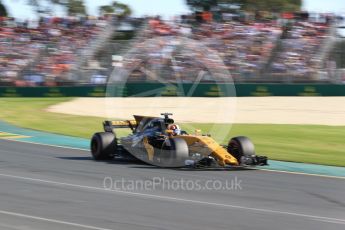 World © Octane Photographic Ltd. Formula 1 - Australian Grand Prix - Race. Nico Hulkenberg - Renault Sport F1 Team R.S.17. Albert Park Circuit. Sunday 26th March 2017. Digital Ref: 1802LB2D5672