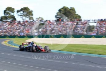 World © Octane Photographic Ltd. Formula 1 - Australian Grand Prix - Race. Kevin Magnussen - Haas F1 Team VF-17. Albert Park Circuit. Sunday 26th March 2017. Digital Ref: 1802LB2D5700