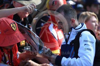 World © Octane Photographic Ltd. Formula 1 - Australian Grand Prix - Melbourne Walk Paddy Lowe – Chief Technical Officer of Williams Martini Racing. Albert Park Circuit. Saturday 25th March 2017. Digital Ref: 1796LB1D3034