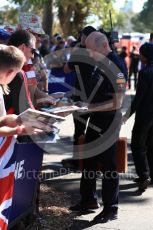 World © Octane Photographic Ltd. Formula 1 - Australian Grand Prix - Melbourne Walk. Adrian Newey - Chief Technical Officer of Red Bull Racing. Albert Park Circuit. Saturday 25th March 2017. Digital Ref: 1796LB1D3092