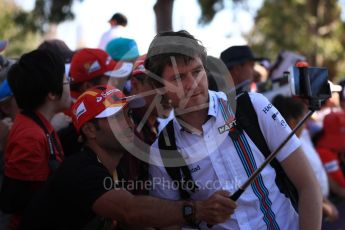 World © Octane Photographic Ltd. Formula 1 - Australian Grand Prix - Melbourne Walk. Rob Smedley – Head of Performance Engineering. Albert Park Circuit. Saturday 25th March 2017. Digital Ref: 1796LB1D3141