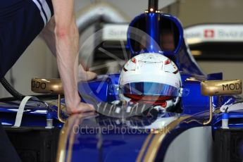 World © Octane Photographic Ltd. Formula 1 - Australian Grand Prix - Practice 3. Antonio Giovinazzi – Sauber F1 Team Reserve Driver. Albert Park Circuit. Saturday 25th March 2017. Digital Ref: 1797LB1D3323