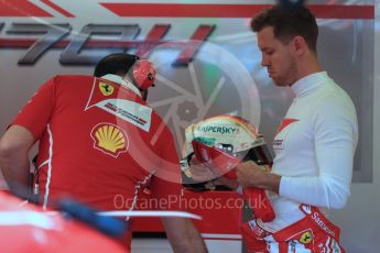 World © Octane Photographic Ltd. Formula 1 - Australian Grand Prix - Practice 3. Sebastian Vettel - Scuderia Ferrari SF70H. Albert Park Circuit. Saturday 25th March 2017. Digital Ref: 1797LB1D3454
