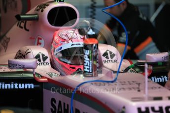 World © Octane Photographic Ltd. Formula 1 - Australian Grand Prix - Practice 3. Esteban Ocon - Sahara Force India VJM10. Albert Park Circuit. Saturday 25th March 2017. Digital Ref: 1797LB1D3528