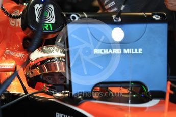 World © Octane Photographic Ltd. Formula 1 - Australian Grand Prix - Practice 3. Stoffel Vandoorne - McLaren Honda MCL32. Albert Park Circuit. Saturday 25th March 2017. Digital Ref: 1797LB1D3570