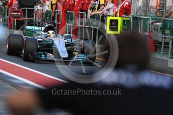 World © Octane Photographic Ltd. Formula 1 - Australian Grand Prix - Practice 3. Lewis Hamilton - Mercedes AMG Petronas F1 W08 EQ Energy+. Albert Park Circuit. Saturday 25th March 2017. Digital Ref: 1797LB1D3659