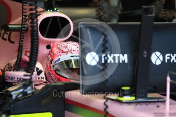 World © Octane Photographic Ltd. Formula 1 - Australian Grand Prix - Practice 3. Esteban Ocon - Sahara Force India VJM10. Albert Park Circuit. Saturday 25th March 2017. Digital Ref: 1797LB1D3780