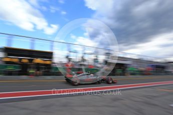 World © Octane Photographic Ltd. Formula 1 - Australian Grand Prix - Practice 3. Kevin Magnussen - Haas F1 Team VF-17. Albert Park Circuit. Saturday 25th March 2017. Digital Ref: 1797LB2D5055