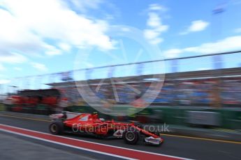 World © Octane Photographic Ltd. Formula 1 - Australian Grand Prix - Practice 3. Kimi Raikkonen - Scuderia Ferrari SF70H. Albert Park Circuit. Saturday 25th March 2017. Digital Ref: 1797LB2D5069