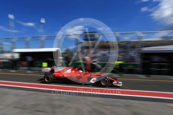 World © Octane Photographic Ltd. Formula 1 - Australian Grand Prix - Practice 3. Sebastian Vettel - Scuderia Ferrari SF70H. Albert Park Circuit. Saturday 25th March 2017. Digital Ref: 1797LB2D5241