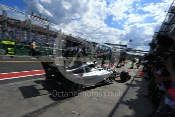 World © Octane Photographic Ltd. Formula 1 - Australian Grand Prix - Practice 3. Valtteri Bottas - Mercedes AMG Petronas F1 W08 EQ Energy+. Albert Park Circuit. Saturday 25th March 2017. Digital Ref: 1797LB2D5255