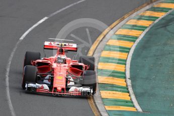 World © Octane Photographic Ltd. Formula 1 - Australian Grand Prix - Qualifying. Kimi Raikkonen - Scuderia Ferrari SF70H. Albert Park Circuit. Saturday 25th March 2017. Digital Ref: 1798LB1D3901