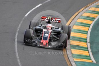 World © Octane Photographic Ltd. Formula 1 - Australian Grand Prix - Qualifying. Kevin Magnussen - Haas F1 Team VF-17. Albert Park Circuit. Saturday 25th March 2017. Digital Ref: 1798LB1D3941