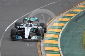 World © Octane Photographic Ltd. Formula 1 - Australian Grand Prix - Qualifying. Valtteri Bottas - Mercedes AMG Petronas F1 W08 EQ Energy+. Albert Park Circuit. Saturday 25th March 2017. Digital Ref: 1798LB1D3965