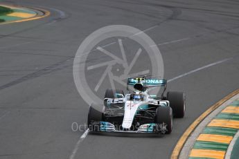 World © Octane Photographic Ltd. Formula 1 - Australian Grand Prix - Qualifying. Valtteri Bottas - Mercedes AMG Petronas F1 W08 EQ Energy+. Albert Park Circuit. Saturday 25th March 2017. Digital Ref: 1798LB1D4085