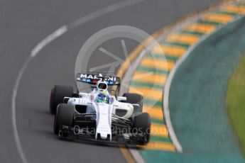 World © Octane Photographic Ltd. Formula 1 - Australian Grand Prix - Qualifying. Felipe Massa - Williams Martini Racing FW40. Albert Park Circuit. Saturday 25th March 2017. Digital Ref: 1798LB1D4166