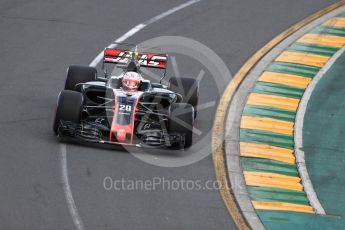World © Octane Photographic Ltd. Formula 1 - Australian Grand Prix - Qualifying. Kevin Magnussen - Haas F1 Team VF-17. Albert Park Circuit. Saturday 25th March 2017. Digital Ref: 1798LB1D4270