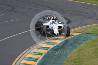 World © Octane Photographic Ltd. Formula 1 - Australian Grand Prix - Qualifying. Lance Stroll - Williams Martini Racing FW40. Albert Park Circuit. Saturday 25th March 2017. Digital Ref: 1798LB1D4367