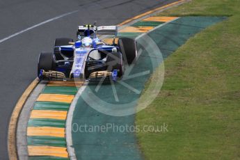 World © Octane Photographic Ltd. Formula 1 - Australian Grand Prix - Qualifying. Antonio Giovinazzi – Sauber F1 Team Reserve Driver. Albert Park Circuit. Saturday 25th March 2017. Digital Ref: 1798LB1D4385