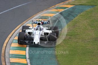 World © Octane Photographic Ltd. Formula 1 - Australian Grand Prix - Qualifying. Lance Stroll - Williams Martini Racing FW40. Albert Park Circuit. Saturday 25th March 2017. Digital Ref: 1798LB1D4439