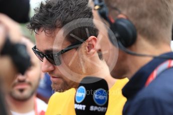 World © Octane Photographic Ltd. Formula 1 - Australian Grand Prix - Melbourne Walk. Jolyon Palmer - Renault Sport F1 Team R.S.17. Albert Park Circuit. Sunday 26th March 2017. Digital Ref: 1799LB1D4681