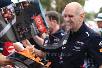 World © Octane Photographic Ltd. Formula 1 - Australian Grand Prix - Melbourne Walk. Adrian Newey - Chief Technical Officer of Red Bull Racing. Albert Park Circuit. Sunday 26th March 2017. Digital Ref: 1799LB1D4901