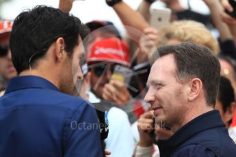 World © Octane Photographic Ltd. Formula 1 - Australian Grand Prix - Melbourne Walk. Christian Horner - Team Principal of Red Bull Racing. Albert Park Circuit. Sunday 26th March 2017. Digital Ref: 1799LB1D4925
