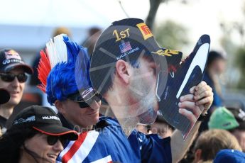 World © Octane Photographic Ltd. Formula 1 - Australian Grand Prix - Thursday - Fans on the Melbourne Walk. Albert Park Circuit. Thursday 23rd March 2017. Digital Ref: 1789LB1D7856