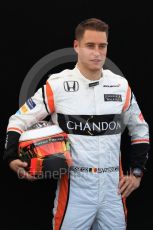 World © Octane Photographic Ltd. Formula 1 - Australian Grand Prix - FIA Driver Photo Call. Stoffel Vandoorne - McLaren Honda MCL32. Albert Park Circuit. Thursday 23rd March 2017. Digital Ref: 1790LB1D8253