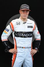 World © Octane Photographic Ltd. Formula 1 - Australian Grand Prix - FIA Driver Photo Call. Stoffel Vandoorne - McLaren Honda MCL32. Albert Park Circuit. Thursday 23rd March 2017. Digital Ref: 1790LB1D8314