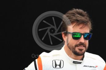 World © Octane Photographic Ltd. Formula 1 - Australian Grand Prix - FIA Driver Photo Call. Fernando Alonso - McLaren Honda MCL32. Albert Park Circuit. Thursday 23rd March 2017. Digital Ref: 1790LB1D8350