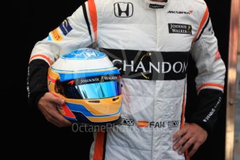 World © Octane Photographic Ltd. Formula 1 - Australian Grand Prix - FIA Driver Photo Call. Fernando Alonso - McLaren Honda MCL32. Albert Park Circuit. Thursday 23rd March 2017. Digital Ref: 1790LB1D8369