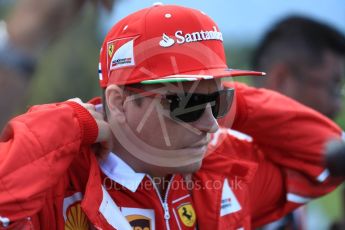 World © Octane Photographic Ltd. Formula 1 - Australian Grand Prix - FIA Driver Photo Call. Kimi Raikkonen - Scuderia Ferrari SF70H. Albert Park Circuit. Thursday 23rd March 2017. Digital Ref: 1790LB1D8459