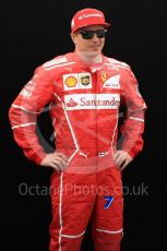 World © Octane Photographic Ltd. Formula 1 - Australian Grand Prix - FIA Driver Photo Call. Kimi Raikkonen - Scuderia Ferrari SF70H. Albert Park Circuit. Thursday 23rd March 2017. Digital Ref: 1790LB1D8518