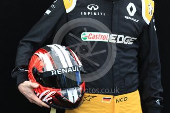 World © Octane Photographic Ltd. Formula 1 - Australian Grand Prix - FIA Driver Photo Call. Nico Hulkenberg - Renault Sport F1 Team R.S.17. Albert Park Circuit. Thursday 23rd March 2017. Digital Ref: 1790LB1D8606