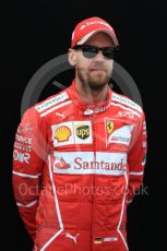 World © Octane Photographic Ltd. Formula 1 - Australian Grand Prix - FIA Driver Photo Call. Sebastian Vettel - Scuderia Ferrari SF70H. Albert Park Circuit. Thursday 23rd March 2017. Digital Ref: 1790LB1D8691