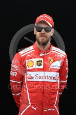 World © Octane Photographic Ltd. Formula 1 - Australian Grand Prix - FIA Driver Photo Call. Sebastian Vettel - Scuderia Ferrari SF70H. Albert Park Circuit. Thursday 23rd March 2017. Digital Ref: 1790LB1D8697