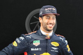 World © Octane Photographic Ltd. Formula 1 - Australian Grand Prix - FIA Driver Photo Call. Daniel Ricciardo - Red Bull Racing RB13. Albert Park Circuit. Thursday 23rd March 2017. Digital Ref: 1790LB1D8807
