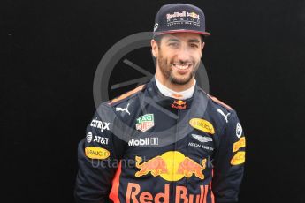 World © Octane Photographic Ltd. Formula 1 - Australian Grand Prix - FIA Driver Photo Call. Daniel Ricciardo - Red Bull Racing RB13. Albert Park Circuit. Thursday 23rd March 2017. Digital Ref: 1790LB1D8862