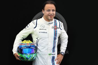 World © Octane Photographic Ltd. Formula 1 - Australian Grand Prix - FIA Driver Photo Call. Felipe Massa - Williams Martini Racing FW40. Albert Park Circuit. Thursday 23rd March 2017. Digital Ref: 1790LB1D8972